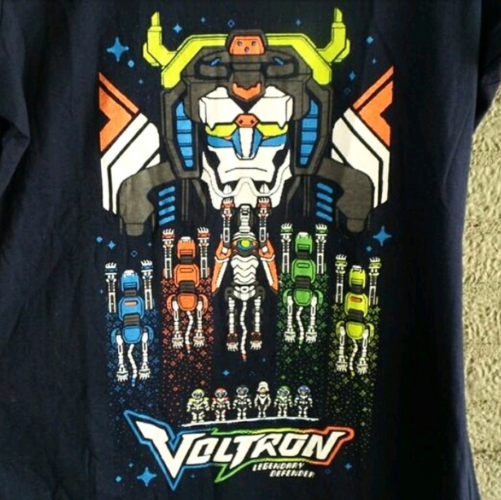 Voltron LootCrate Exclusive T-Shirt XL - Like New!